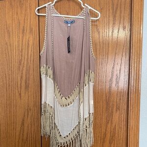 Bohemian Fringe Tank Top